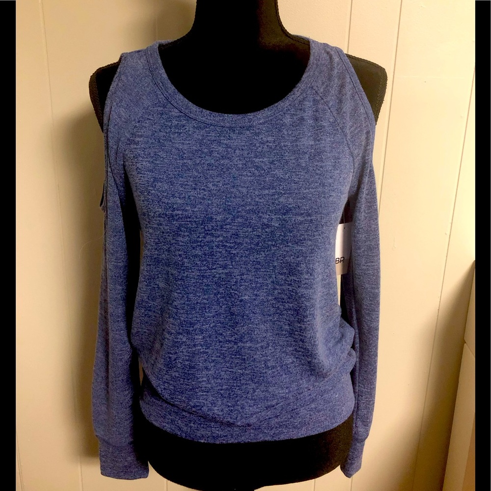 NWT‼️BP Nordstrom Cold Shoulder Sweatshirt -XS